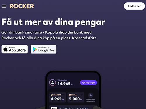 Rocker webbsida