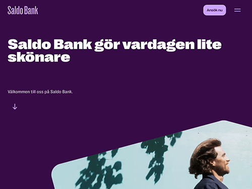 Saldo Bank sparkonto